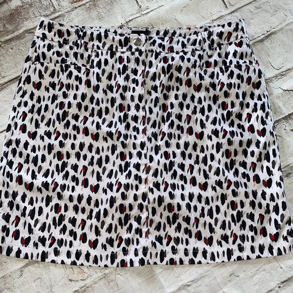 Nivo by Lanctot White and Black Skort - Picture 1 of 7